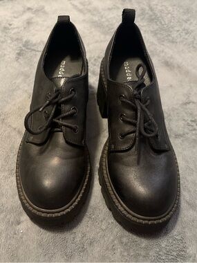 Madden Girl Black Slip-On Shoe